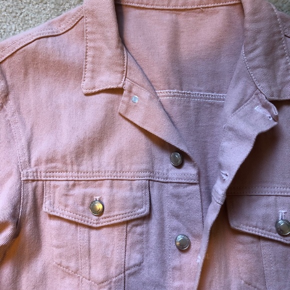 Pink Denim Jacket - Picture 5 of 6